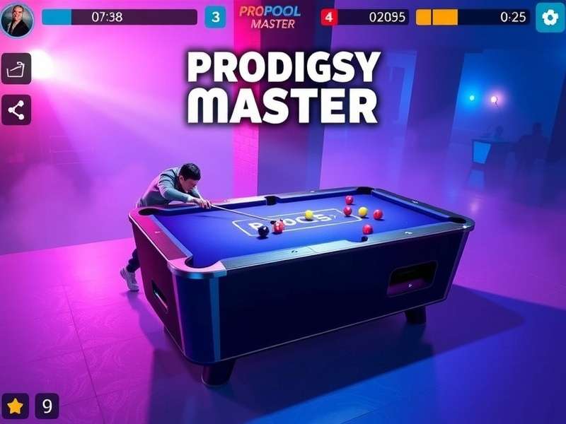 Prodigy Pool Master Game Interface